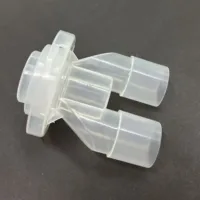 Breathing Circuits three ways adaptor plastic injection mold/mould