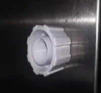 inflation device big screw plastic injection mold/mould