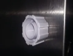 inflation device big screw plastic injection mold/mould